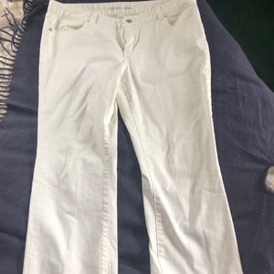 white Michael Kors jean